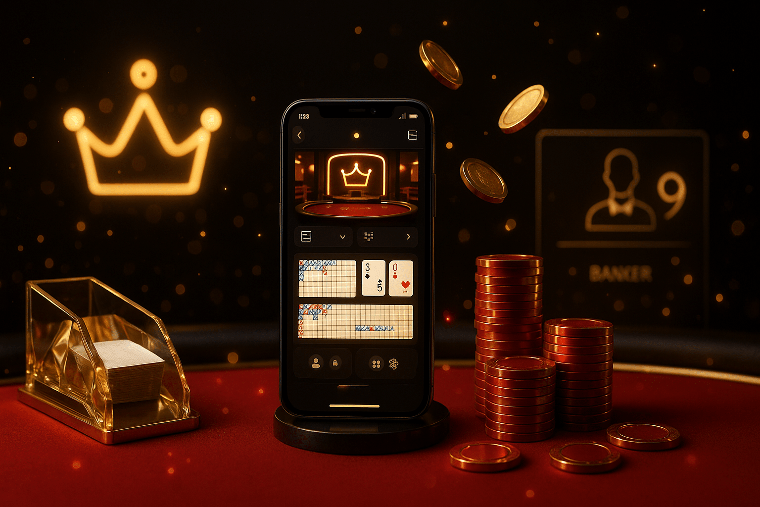 ภาพประกอบเทคนิคบาคาร่าออนไลน์ด้วย สมัคร G2GCHAMP บาคาร่า
